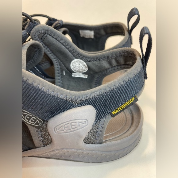 NWT KEEN Men’s Drift Creek H2 Closed To Water Sandals Size Us 9 EU 42 Navy Grey - Picture 4 of 7